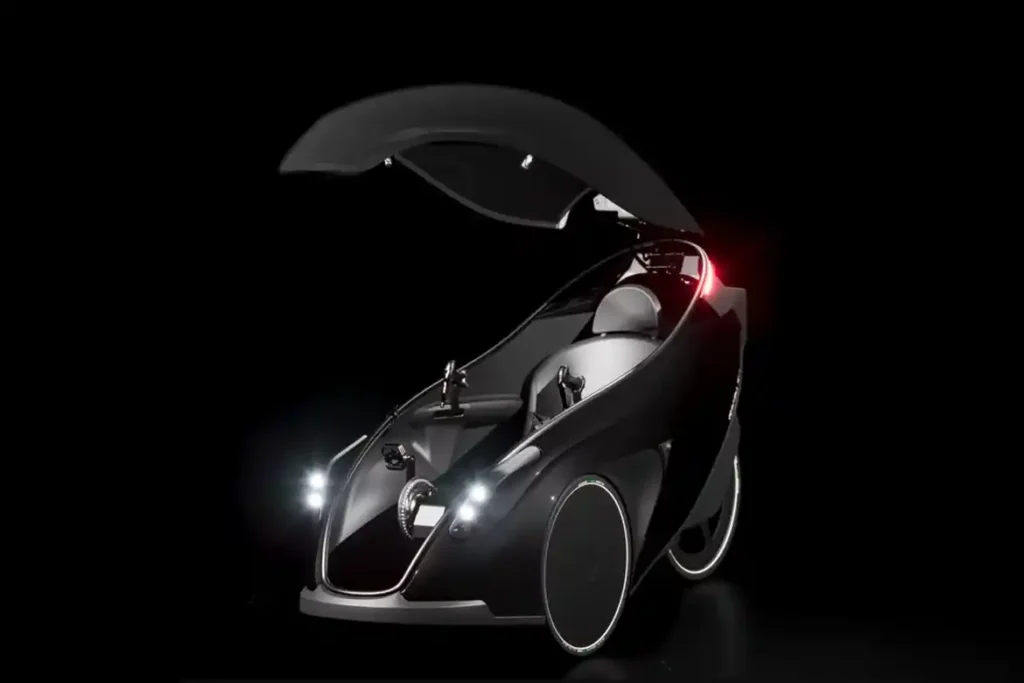 Digital cockpit with a 12-inch touchscreen and wide-angle visibility.