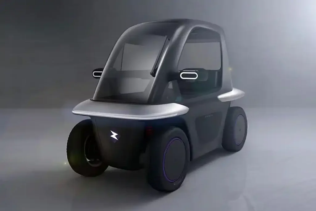 Compact proportions designed for narrow urban streets