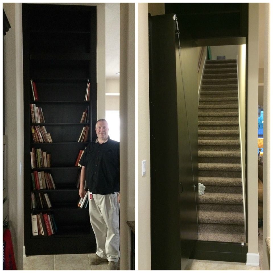 This Murphy Door Kit Lets You DIY Your Own Hidden Door TheSuperBOO!