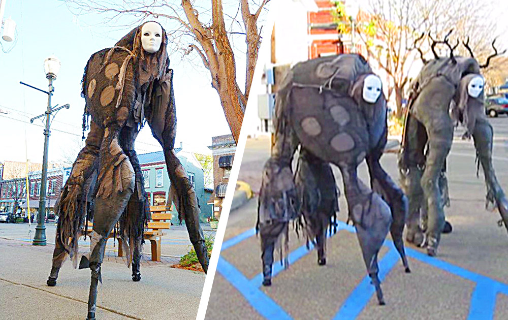 This Four-Legged Spirit Halloween Costume Is Completely DIY - TheSuperBOO!