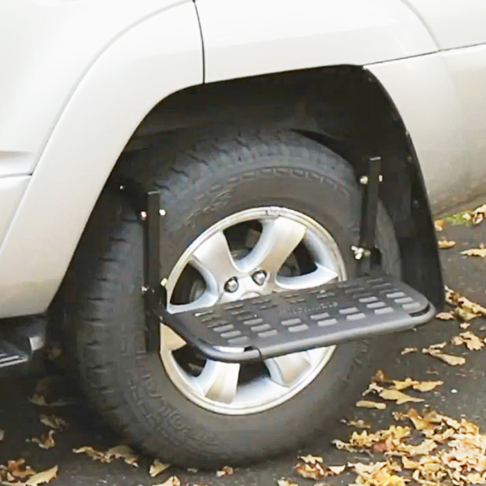 Car Roof Step TireStep By HitchMate TheSuperBOO!