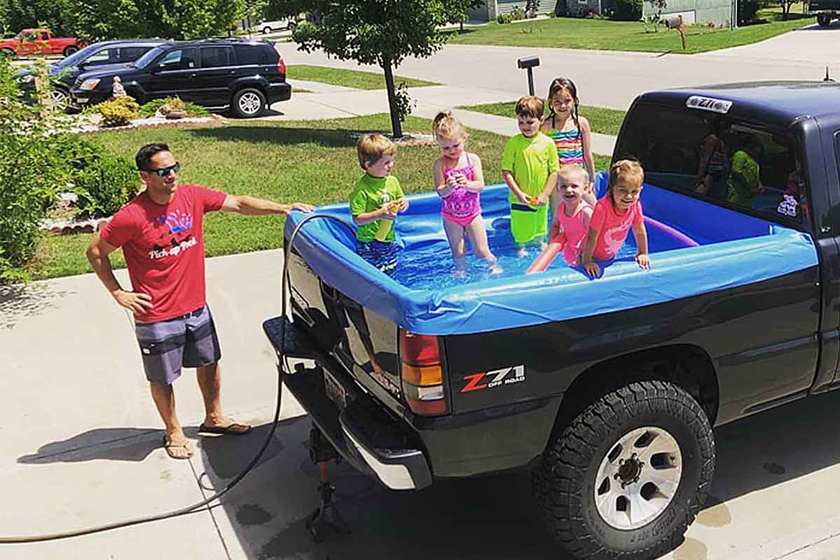 Turn Your Truck Into a Pool This Summer | Pick-Up Pool