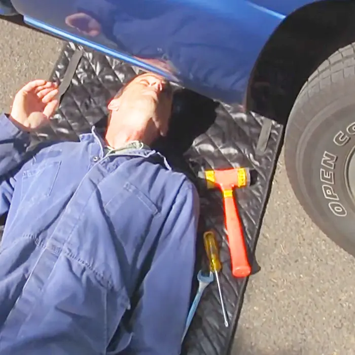 Magic Creeper This Car Creeper Mat Replaces Mechanics Creeper