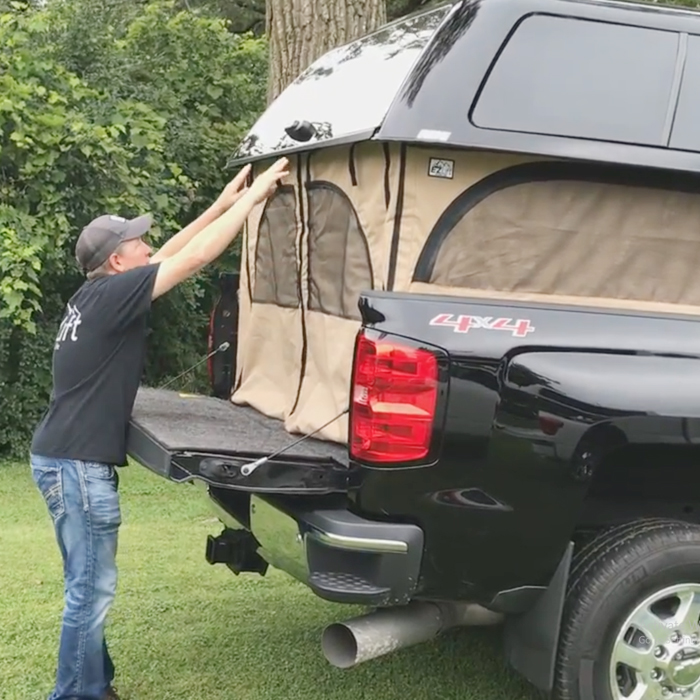 TopperEZLift Truck Toppers Truck Bed Pop Up Camper TheSuperBOO!