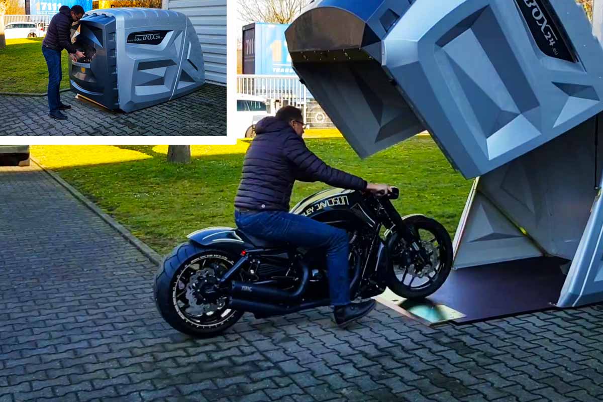 Car & Motorcycle Storage Containers