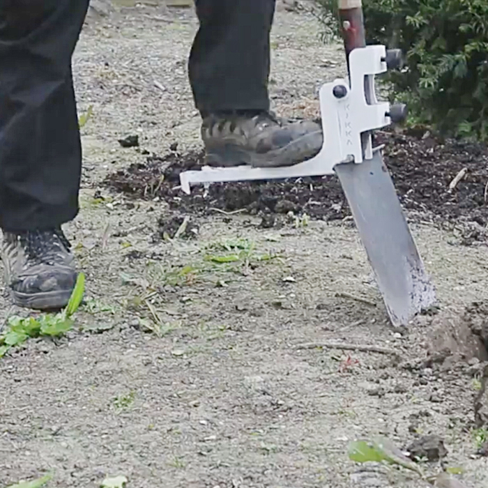 Kikka Digga is a digging tool that fits all Garden Forks
