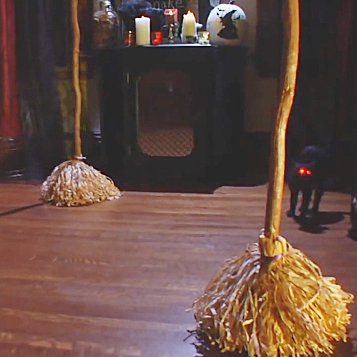 Robotic Witch Broom will be spooky 