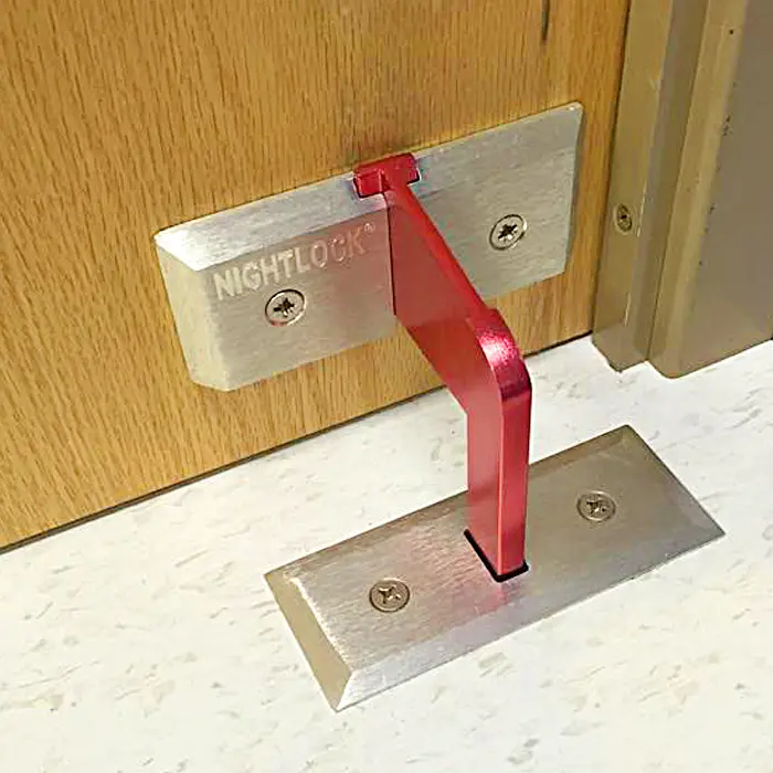 Best Classroom Door Lockdown Device | Nightlock - TheSuperBOO!