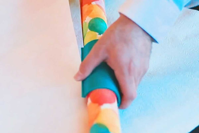 Unique Christmas Wrapping Paper Cutter Tool Little ELF TheSuperBOO!