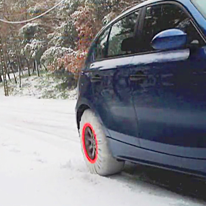 Snow Socks For Cars Get Better Traction in Snow Without Tire Chains
