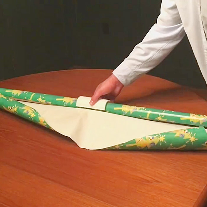 wrapping paper cutter dispenser