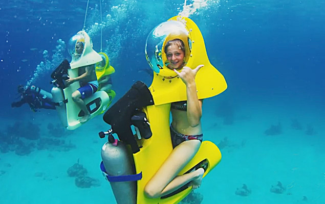 Underwater Scooter | Scuba Doo | Stuart Cove Bahamas ...