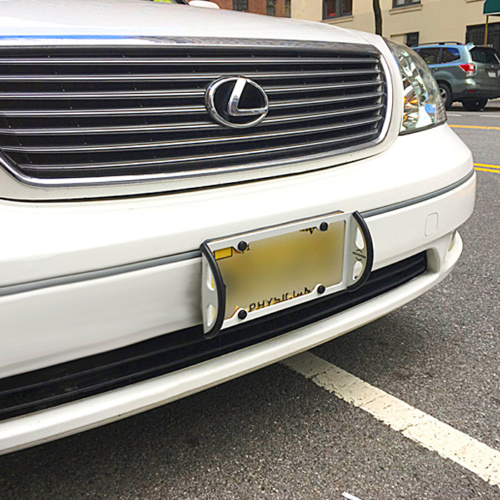 4Bumpers License Plate Bumper Guard TheSuperBOO!