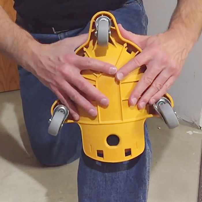 Knee Blades Flooring Knee Pads With Wheels TheSuperBOO!