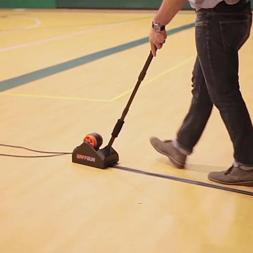 Easy Floor Tape Applicator GaffGun Tape Applicator TheSuperBOO!