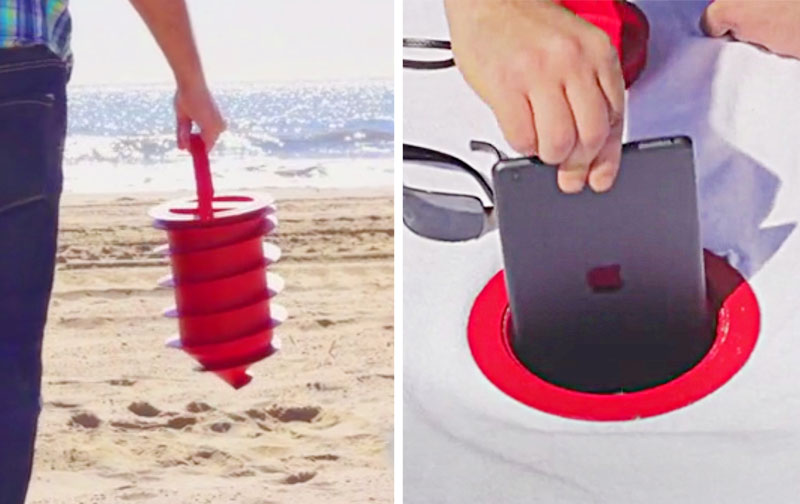 Keep Your Valuables Safe At Beach With The Beach Vault