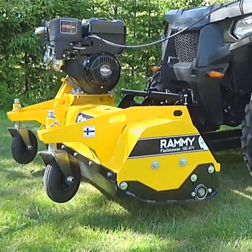 Extreme ATV Mower Attachment Rammy Lawn Mower ATV Attachment