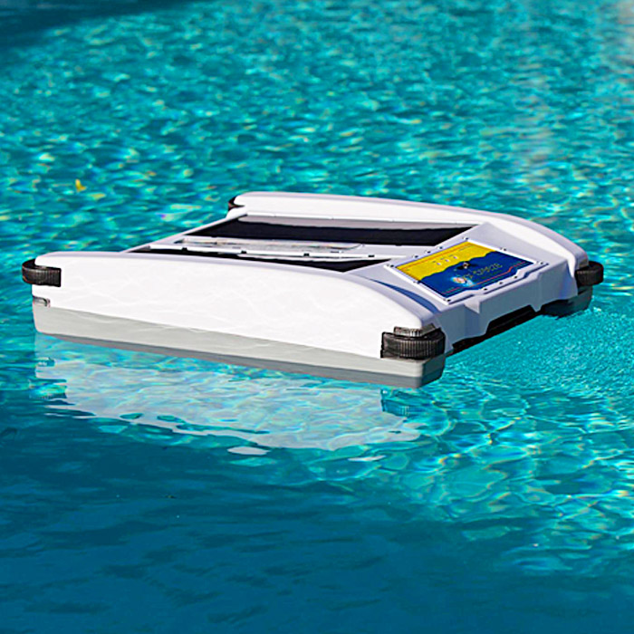 Solar Powered Pool Skimmer