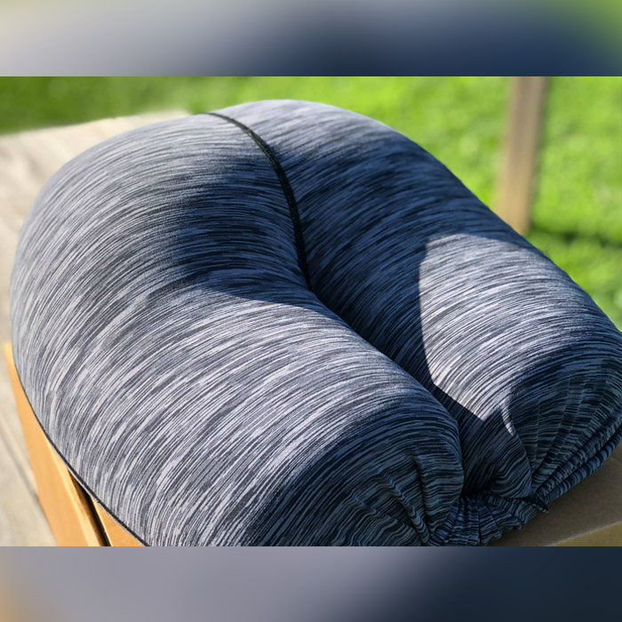 pillow that's designed to look and feel like a butt