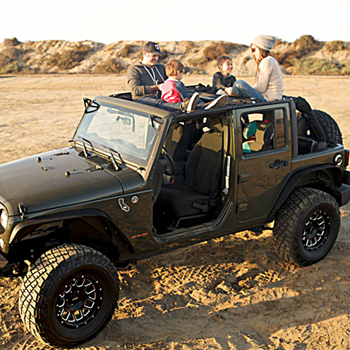 Jeep Hammock Jammock is a Hammock for Your Jeep or Truck! TheSuperBOO!