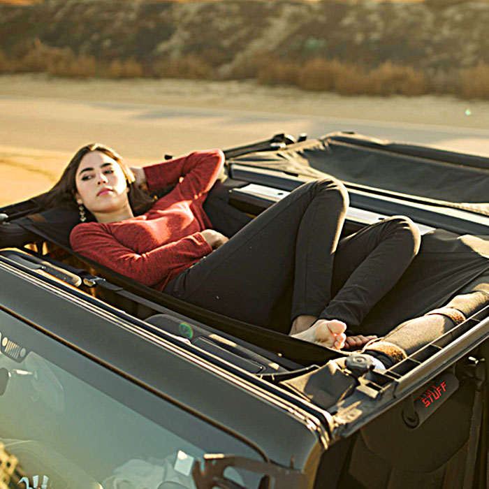 The Jammock Is a Hammock For The Top of Your Jeep