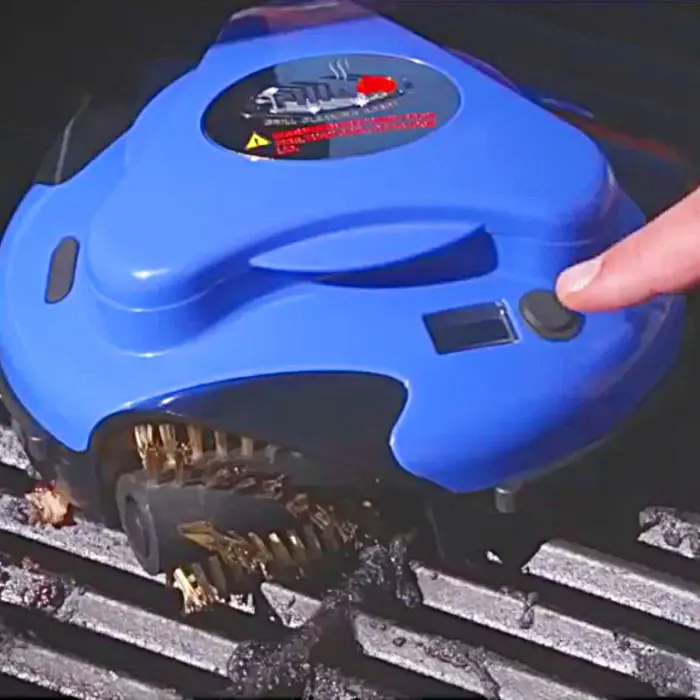 Grillbot Automatic Grill Cleaning Robot (Blue)
