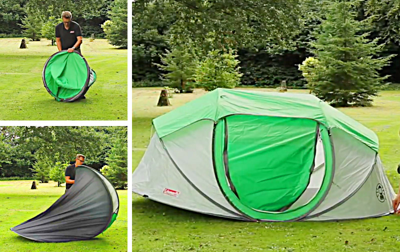 Best 4 Person Pop Up Tent | Coleman Instant Camping Tent