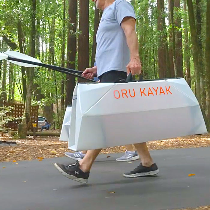 Extremely Portable & Collapsible Origami Kayak