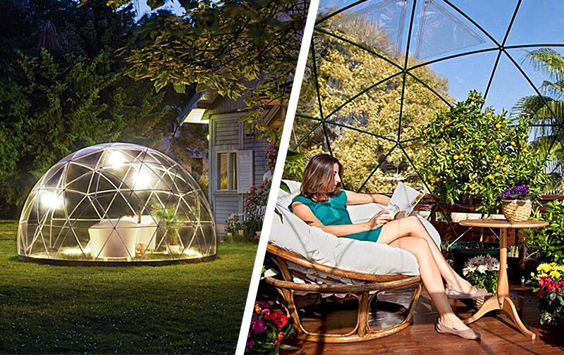 Garden Igloo  Garden Dome Igloo Tent For Your Backyard - TheSuperBOO!