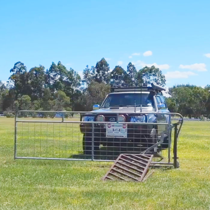 Gate Powered By The Weight Of a Car Oz Autogate