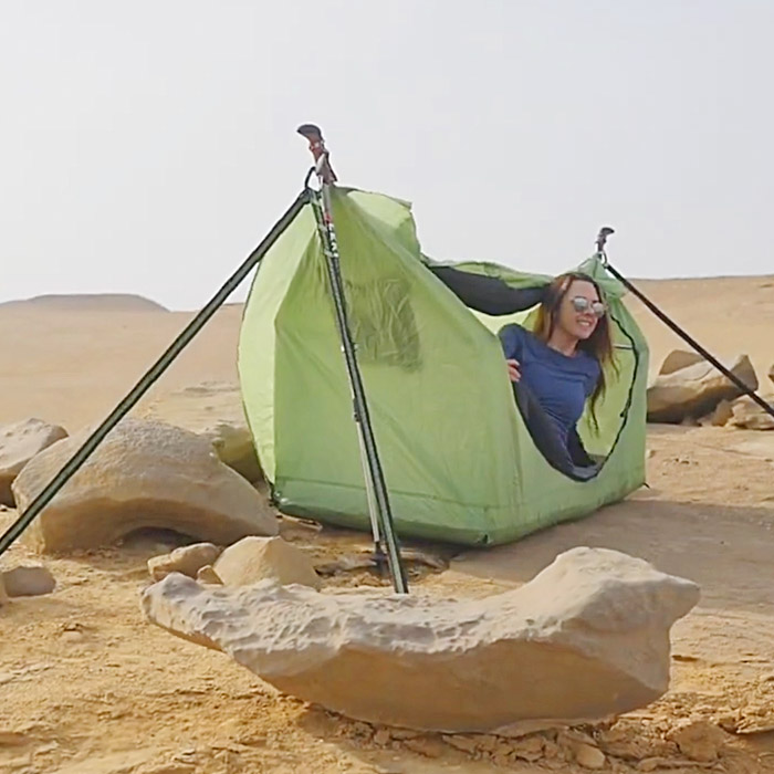 Hammock Tent With Sleeping Pad
