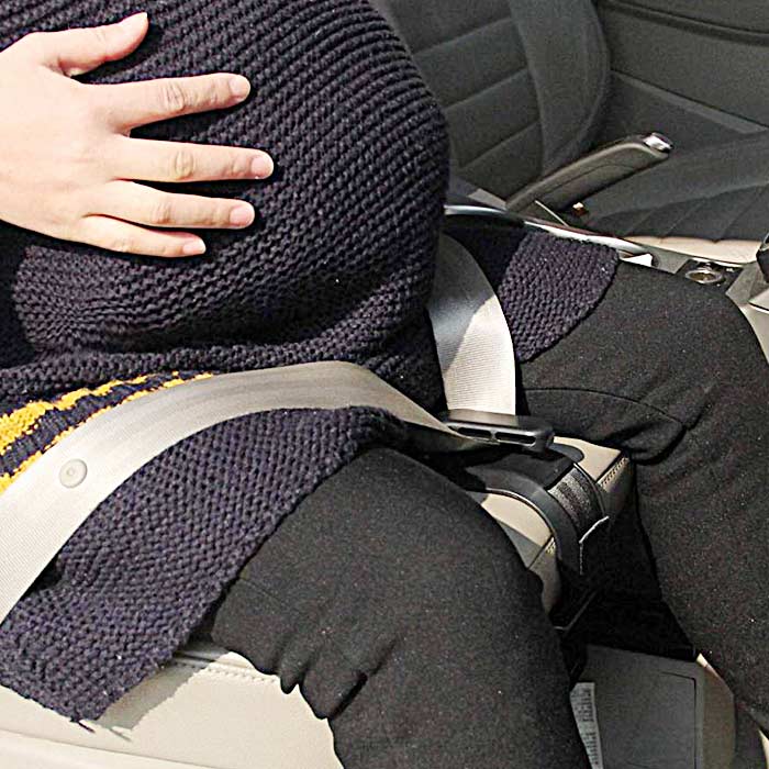 Maternity Car Seat Belt Adjuster Comfort & Safety for Pregnant ZUWIT Bump Belt 