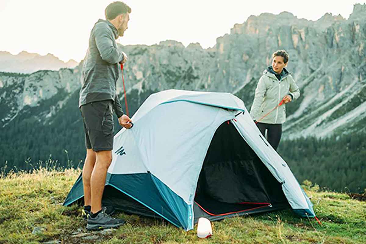 2 seconds easy tent: Decathlon's set family camping tent 2 - TheSuperBOO!