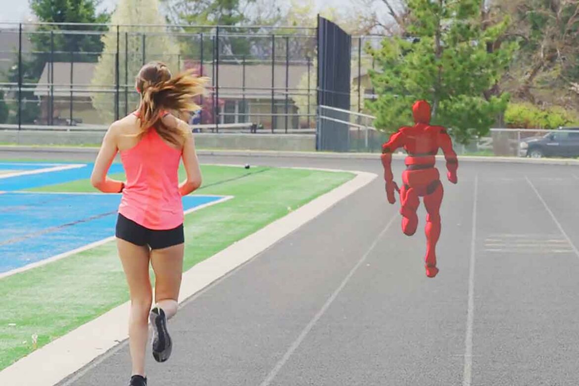 The Ghost Pacer, A Competitive AR Running Partner To Reach Your Workout Goal!