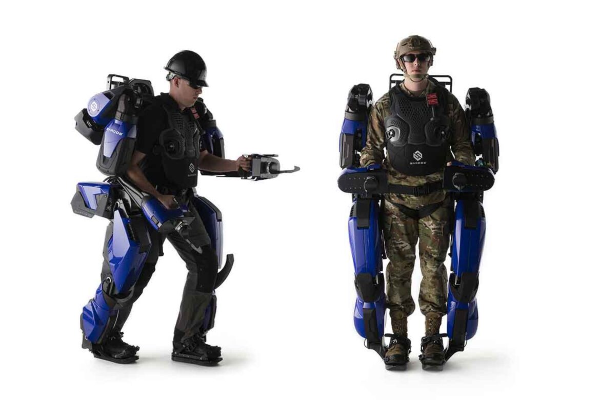 Full Body Industrial Exoskeleton That Combines Human Intelligence With Robotic Strength