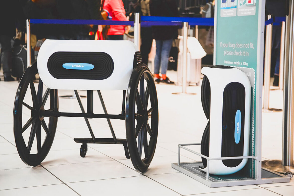 Revolve Air | A Wheelchair With Foldable Wheels That Folds as a Carry-On Luggage