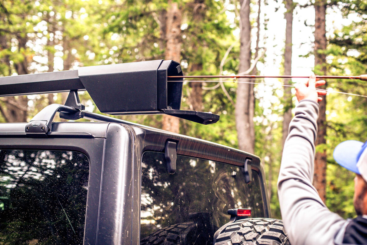 Altair | A Car Rooftop Fishing Rod Holder Keeps Your Expensive Fly Rod Protected