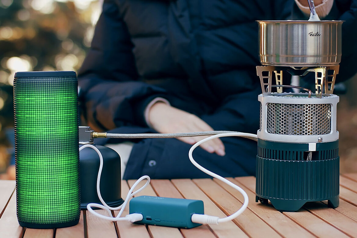 Portable Camping Gas Stove That Recharges Your Devices! | Genstove