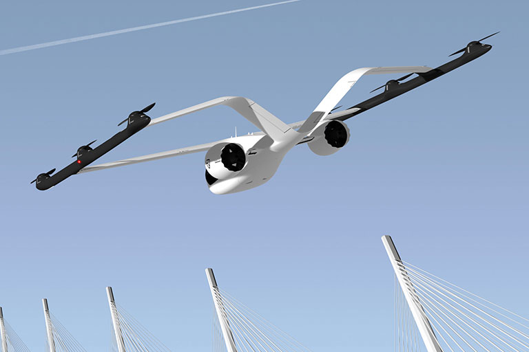 voloconnect flying taxi