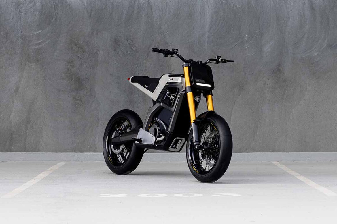 Concept-e, An Electric Motorcycle That Reminds Supermoto