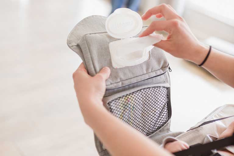 Chikiroo portable baby diaper table and have a clean changing station in public
