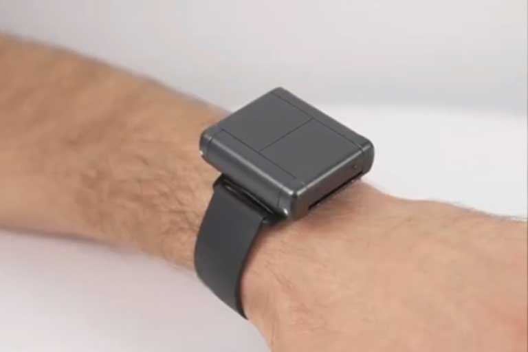 The Match is a wrist-worn phone holder that turns smartphones into wearables