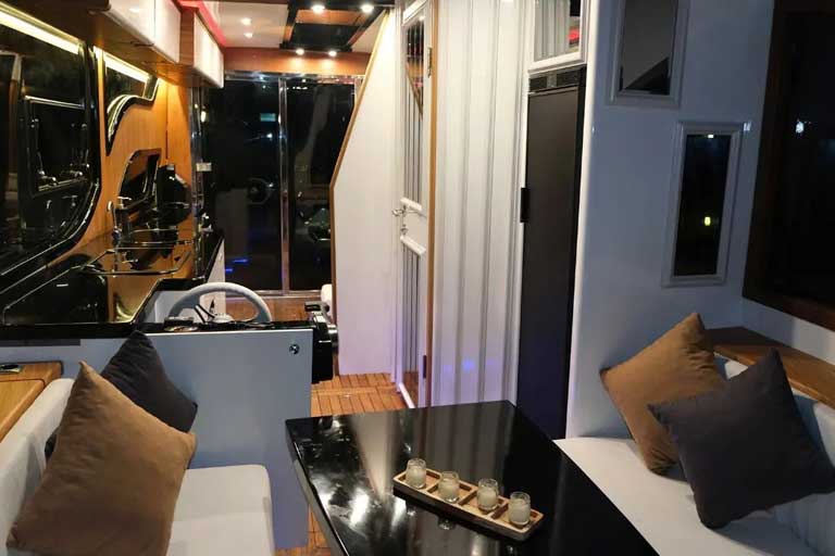 SealVans floating campers for RVing on both land and water