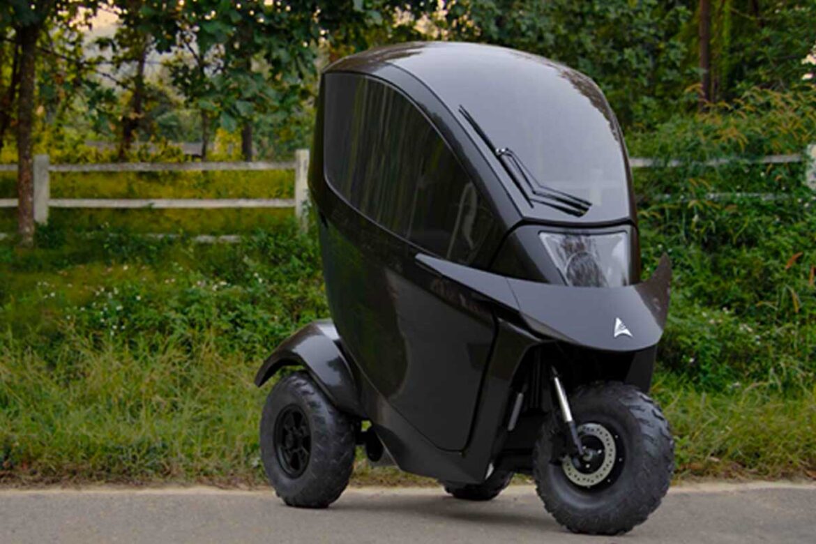 The off-road mobility scooter Tectus is not only for the elderly