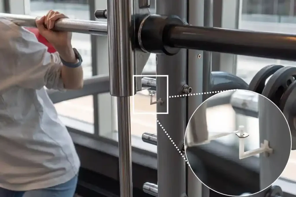 Passive tags with no electronics or power source.